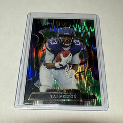 Panini 2025 Select Football Tai Felton Vikings Concourse Prizm #64 NFL