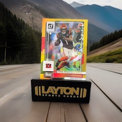 2022 Panini Donruss – Ja&rsquo;Marr Chase #196 Press Proof Premium