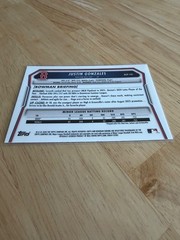 2026 Bowman Justin Gonzales Chrome