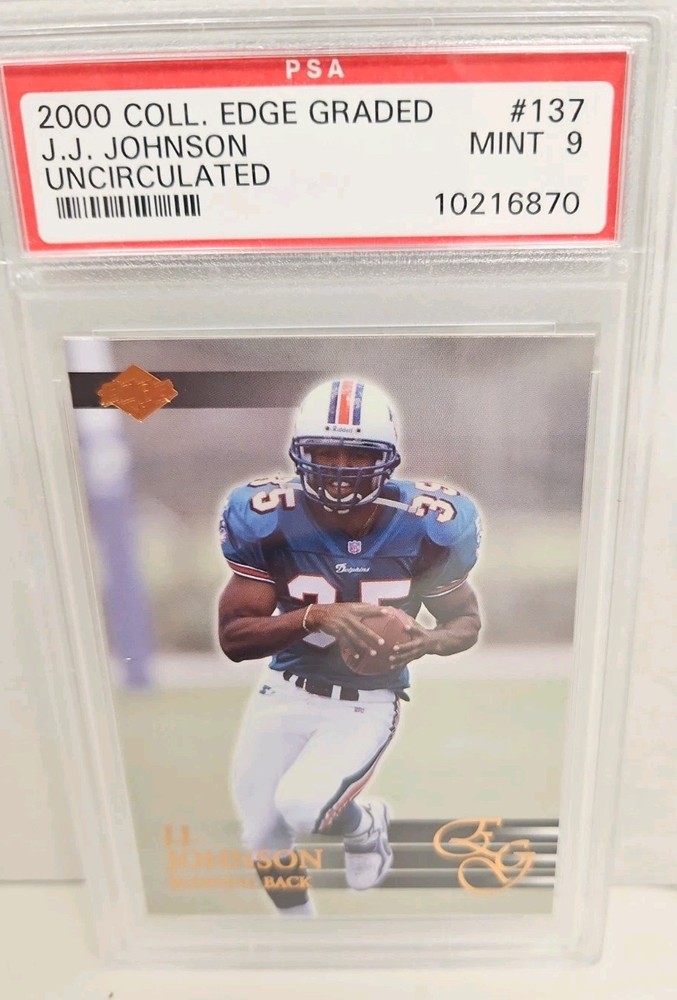 2000 Collectors Edge – J.J. Johnson – Uncirculated PSA 9 – #137