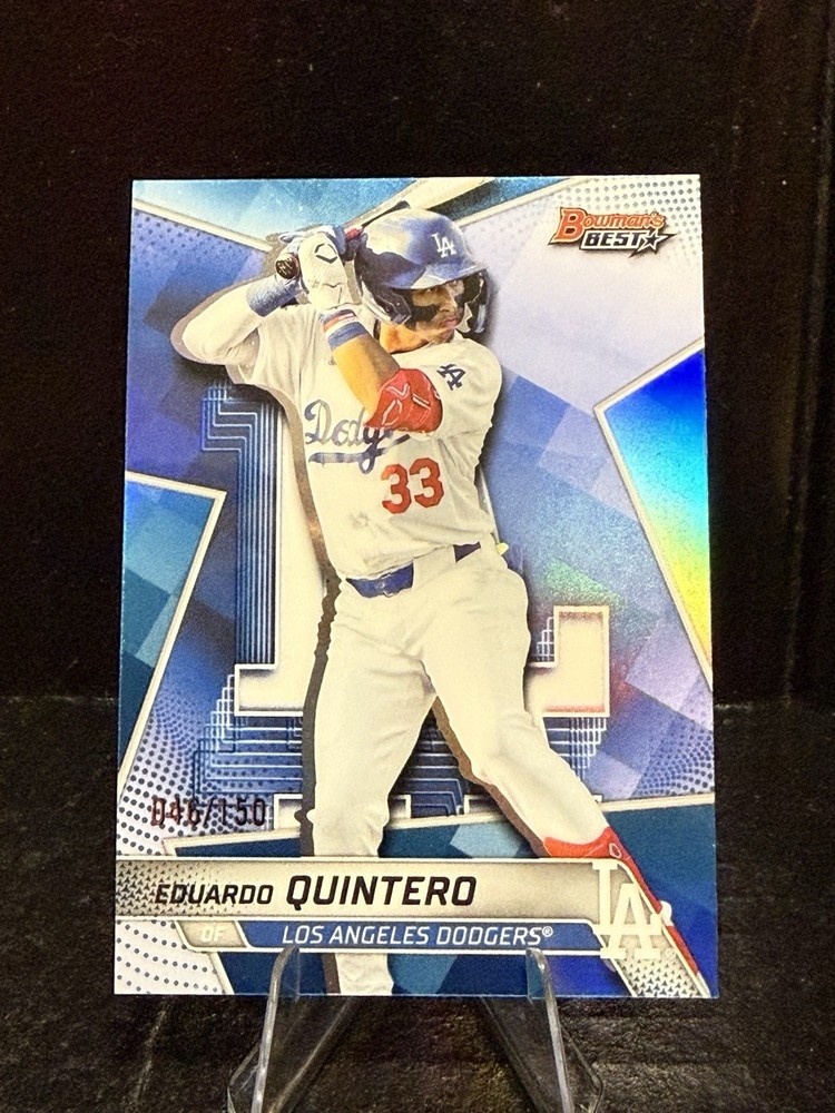 2025 Bowman&rsquo;s Best #TP-29 Eduardo Quintero Blue Refractors #/150