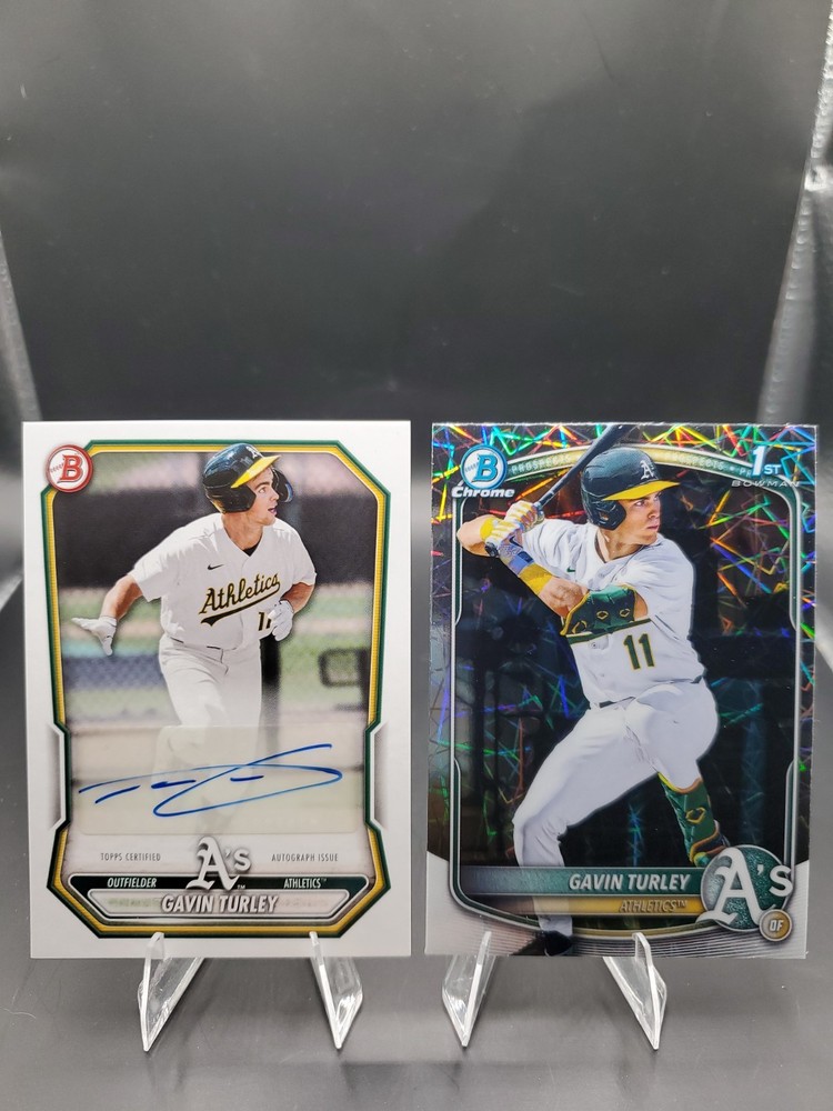 2026 Bowman – Paper Prospect Auto Gavin Turley #BPA-GT (AU, RC)W/ 1st LASER