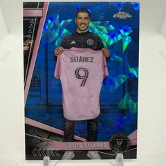 2024 Topps Chrome Sapphire Edition MLS #50b Luis Suárez Inter Miami