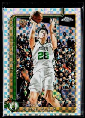 2025-26 Topps Chrome Hugo González X-Fractor #278 RC