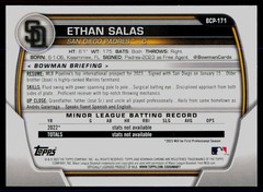 2023 Bowman Chrome #BCP-171 Ethan Salas Prospects