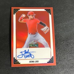 2024 Leaf Metal Joswa Lugo Red Auto 20/20 Los Angeles Angels