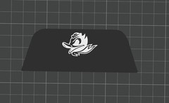 Oregon Ducks Riddell Speed Flex Football Helmet Bumpers CUSTOM 3D Printed