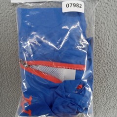 NY Mets Shirt Mens Large Blue 3/4 Sleeve 1/2 Zip Mesh Lined Pullover Windbreaker