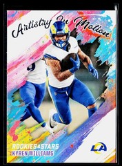 2025 Panini Rookies & Stars #12 Kyren Williams Artistry in Motion
