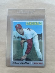 1970 Topps #220 St. Louis Cardinals Steve Carlton EX-Condition