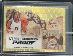 2026 Leaf Presidents Day Sarah Strong Super Prismatic Gold Proof 1/1