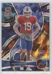2022 Panini Spectra Rookies Astral Prizm 20/40 Matt Araiza #189 Rookie RC 10ek