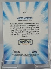 2026 Topps Chrome Disney Alex Russo & Jerry Russo Throwback Insert Lot DC-4 DC-8