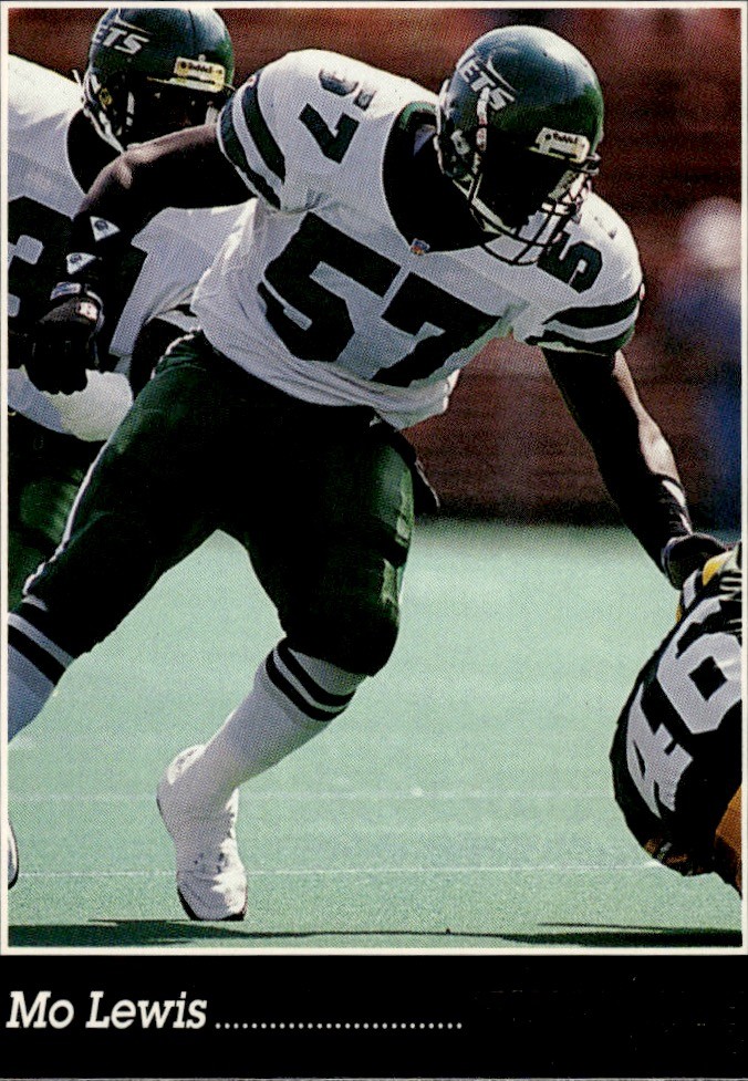 1993 Pinnacle #67 Mo Lewis New York Jets