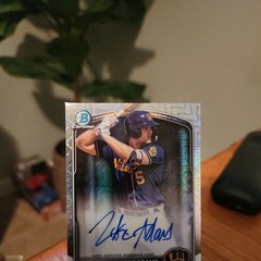 2025 Bowman Chrome – Mega Box Chrome Prospect Mojo Auto Luke Adams #BMA-LAD