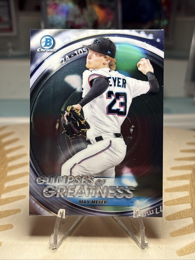 2020 Bowman Draft – Glimpses of Greatness Max Meyer #GOG-MM (RC)