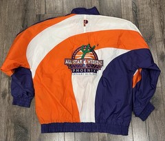 Vintage 1995 Pro Player NBA All Star Weekend Phoenix Windbreaker Jacket Large