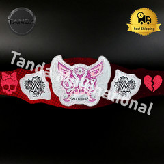 Custom Aj Lee Divas Women&rsquo;s World Championship Belt Wrestling Title 2mm Brass