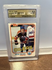 1981-82 Topps – #16 Wayne Gretzky Graded 8.5 By USA Sportscards.com