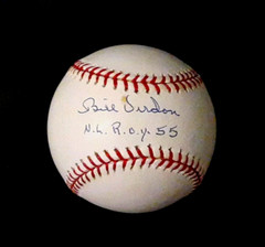 BILL VIRDON ADDED « N.L. R.O.Y. 55 » AUTOGRAPHED SIGNED MAJOR LEAGUE BASEBALL