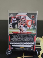 2020 Panini Chronicles – Prizm Black Joe Burrow #PB-1 (RC)