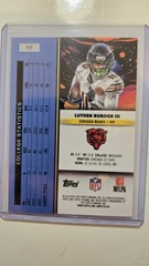 2025 Topps Chrome Cosmic NFL Luther Burden III Green Space Dust 31/75 #117 (RC)