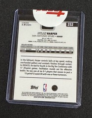 2025-26 Topps Chrome Dylan Harper Rookie #252 Blue X-Fractor RC SP Sealed