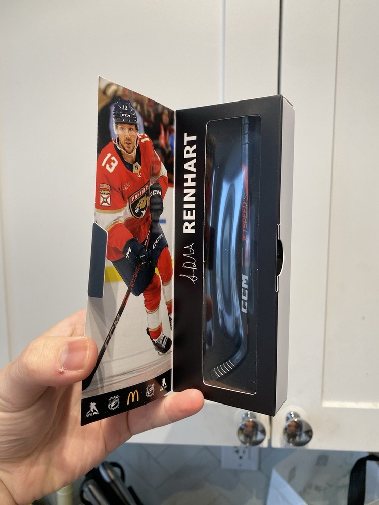 Brand New Sam Reinhart McDonald&rsquo;s NHL Star Sticks 2026 Canada Panthers