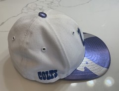 INDIANAPOLIS COLTS NEW ERA 59 FITTED HAT/CAP(6 1/2) ROYAL BLUE/SILVER/WHITE