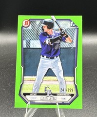 2026 Bowman Matt Klein 1st Bowman Lime Green Paper /399 #BP-146