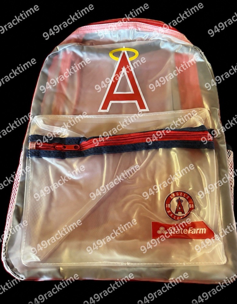 2026 ANGELS THROWBACK CLEAR BACKPACK STADIUM GIVEAWAY 7/20/26 NEW SGA