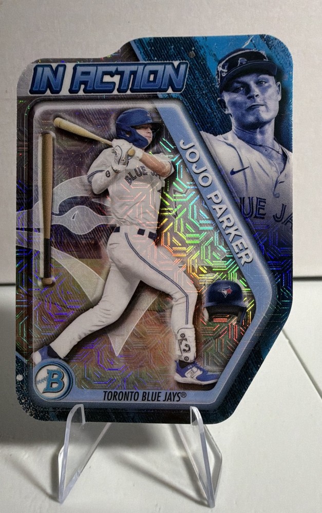 2025 Bowman Draft – Bowman in Action JoJo Parker #BIA-23 Mojo Refractor (RC)