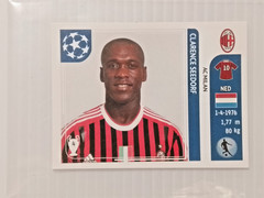 2011-12 Panini UCL Champions League AC Milan Team Lot 14 Zlatan Ibrahimovic Pato