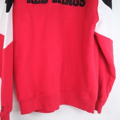Starter Detroit Red Wings Power Forward Jacket Hoodie Red Black Retro NWT