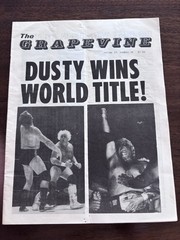 The Grapevine Wrestling Newsletter Hollywood Florida Dusty Rhodes Harley Race