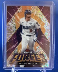2026 Topps Finest FREDDIE FREEMAN Forces Mini Diamond SSP Case Hit ⚾️ LA DODGERS
