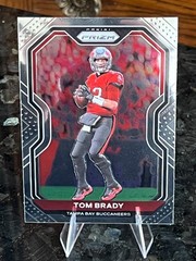 2020 Panini Prizm Tom Brady Base Parallel Tampa Bay Buccaneers #255