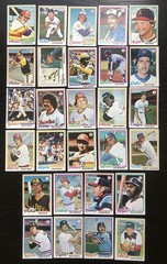 1978 Topps Baseball 598/726 Lot Nolan Ryan Rose Reggie HOF&rsquo;s Rookies No Dupes