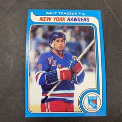 1979-80 Topps Hockey Walt Tkaczuk New York Rangers Card #15