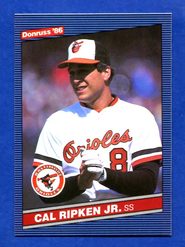 1986 DONRUSS PICK YOUR CARD COMPLETE YOUR SET 1-220 EXMT TO NRMT/MT
