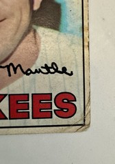Mickey Mantle 1967 #150 O Pee Chee Baseball Card RARE
