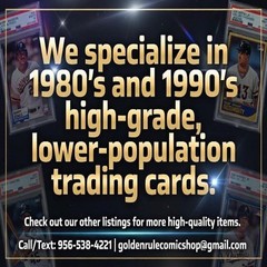 1996 Topps Chrome #WC3 Barry Bonds Wrecking Crew Refractor Pop 7 PSA 9