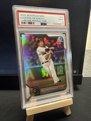 2022 Bowman NPB Nippon Professional Baseball Kazuma Okamoto Chrome Refractor #41