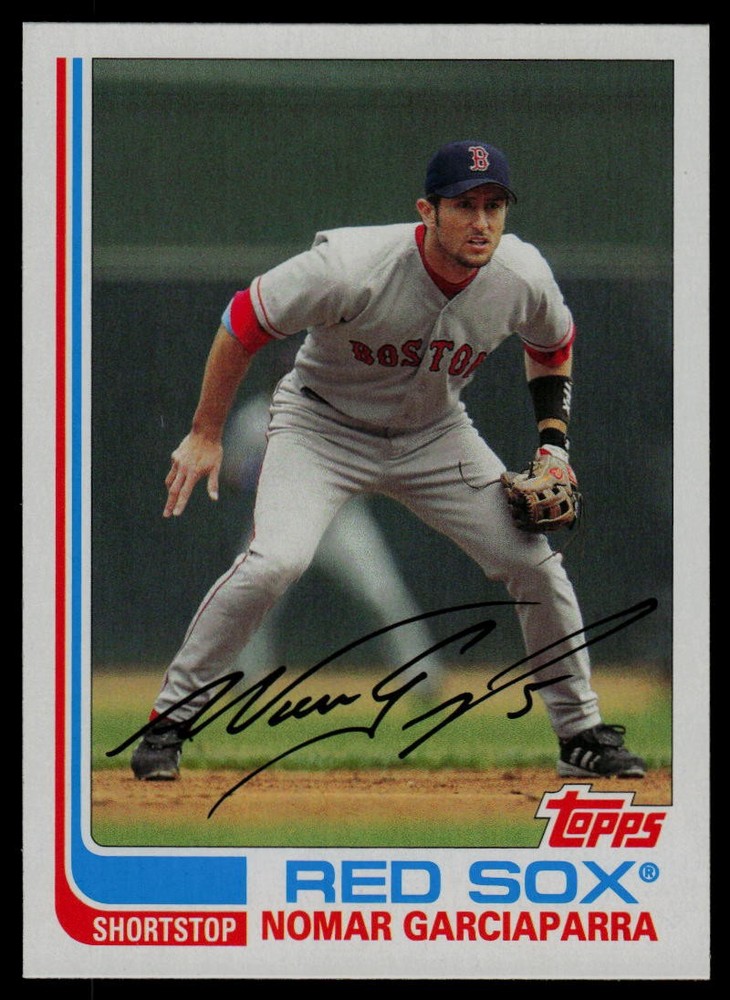 2017 Topps Archives #177 Nomar Garciaparra Boston Red Sox