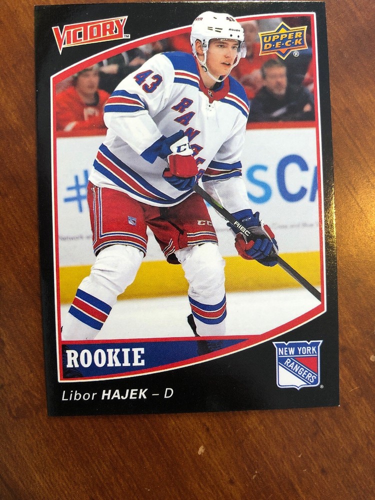 2019-20 Toronto Fall Expo UD Promo Victory Rookie V-12 Libor Hajek