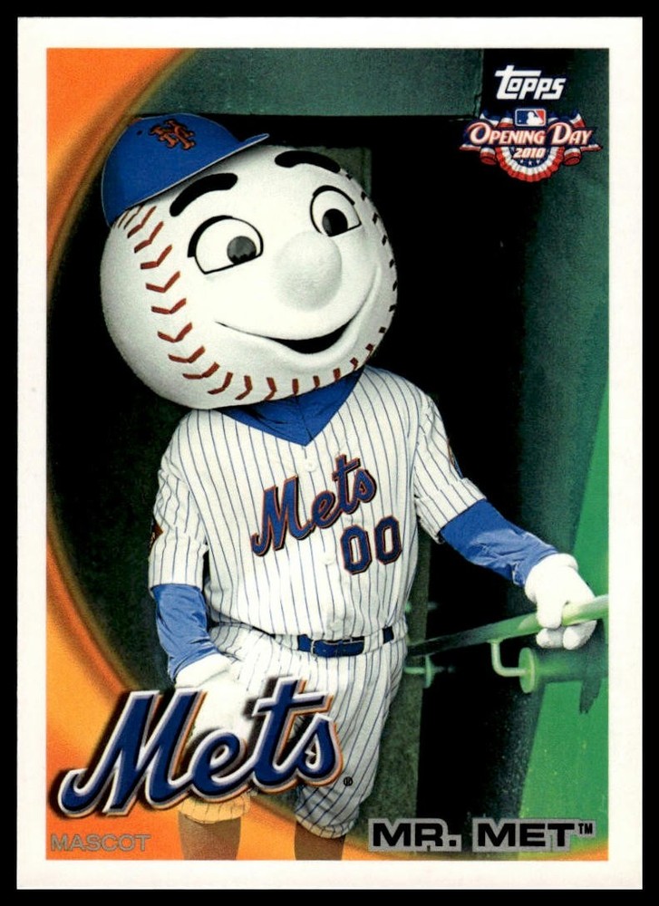 2010 Topps Opening Day #M15 Mr. Met Mascots