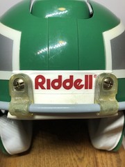 VTG 80s Philadelphia Eagles NFL Helmet Phone Telephone Kelly Green Riddell READ