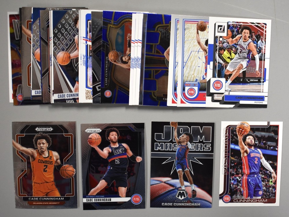 Lot Of (33) Cade Cunningham Premium Base Cards Detroit Pistons
