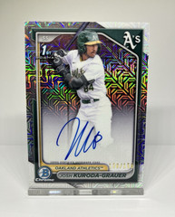 2024 Bowman Draft Josh Kuroda-Grauer Oakland Athletics 1st Auto /150
