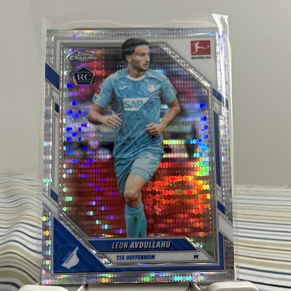 Topps Chrome Bundesliga 2025-26 Leon Avdullahu RC #45 TSG Hoffenheim